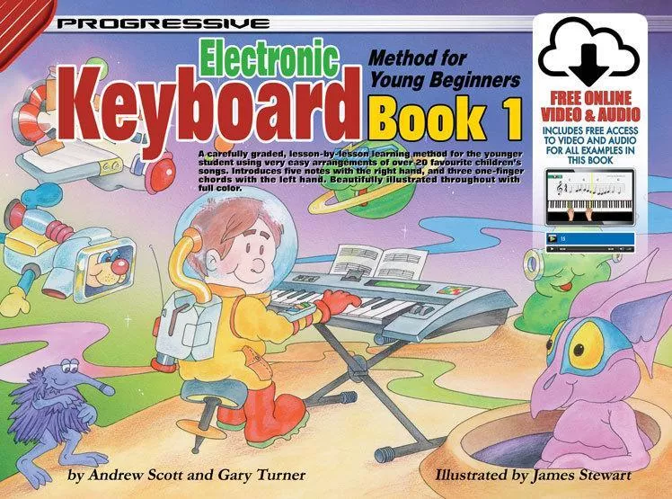 Progressive Keyboard For Young Beginners 1 BK/OLA