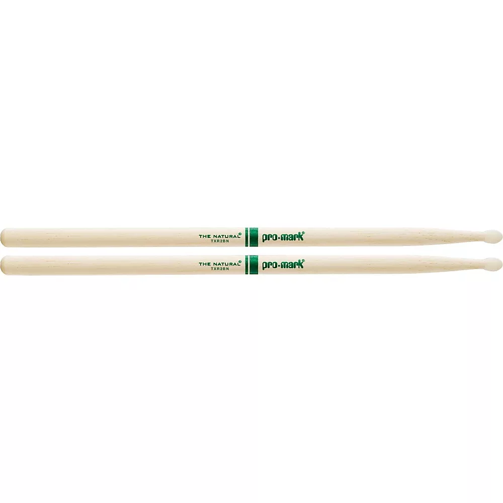 Promark Natural Hickory Drum Sticks Nylon 2B