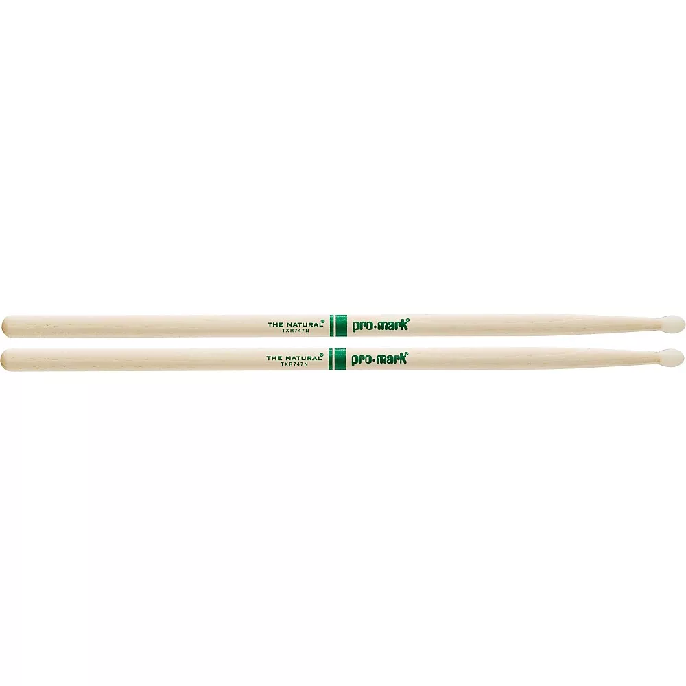 Promark Natural Hickory Drum Sticks Nylon 747
