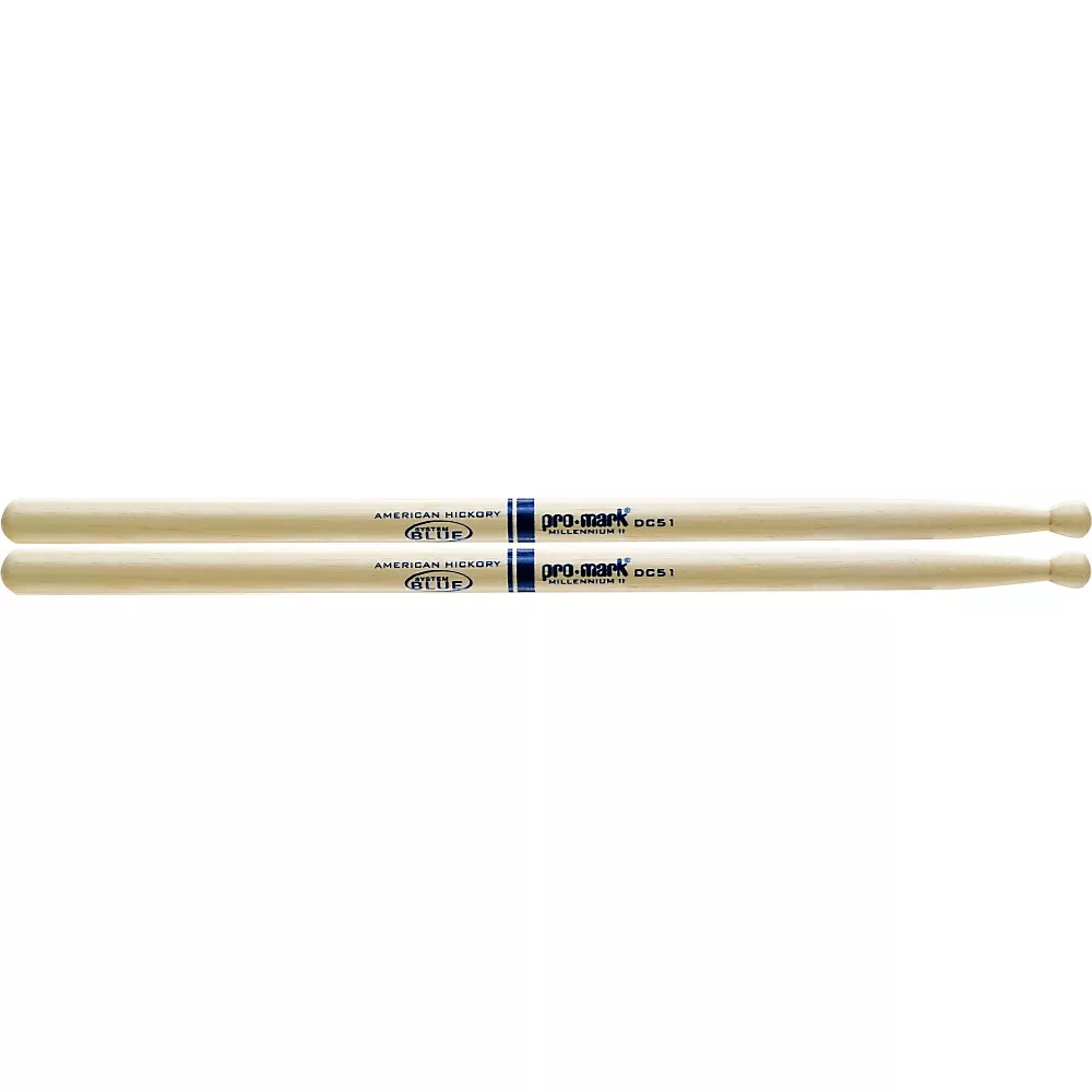 Promark System Blue Marching Snare Drum Sticks DC51