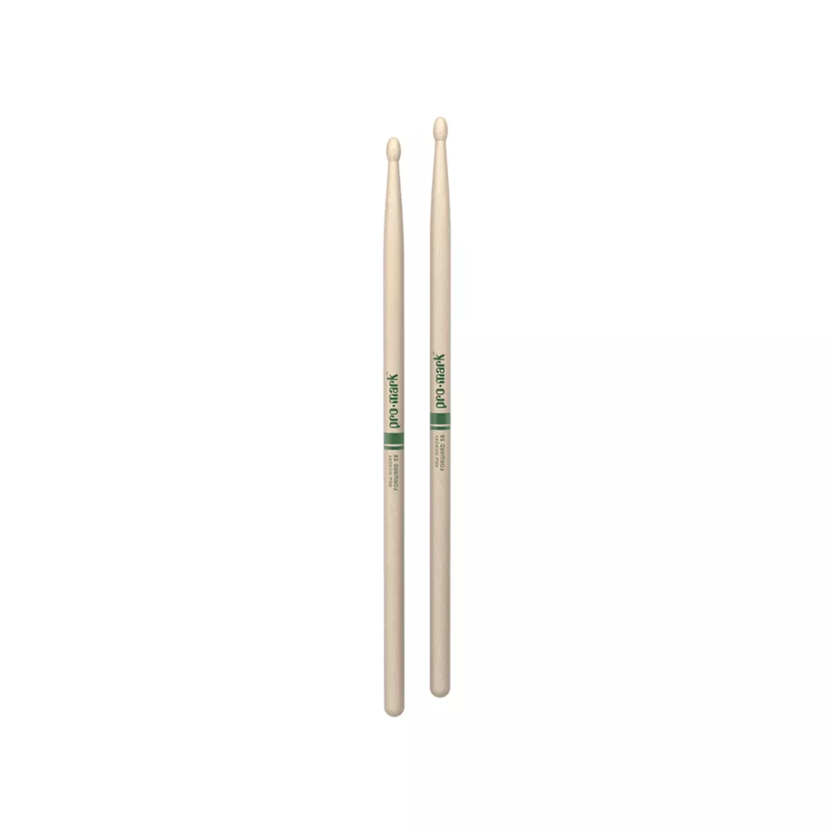 Promark TXR5BW Hickory 5B The Natural Wood Tip Drumstick