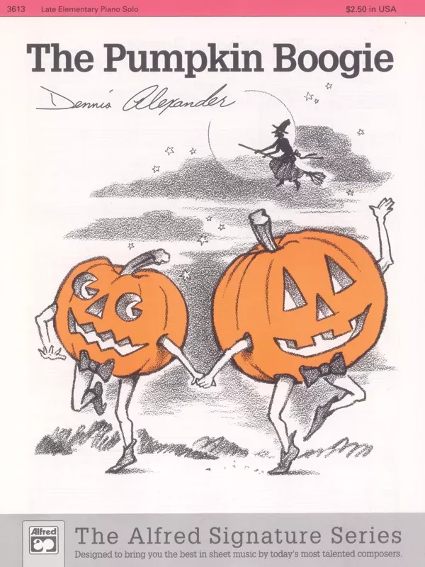 The Pumpkin Boogie: Piano Sheet