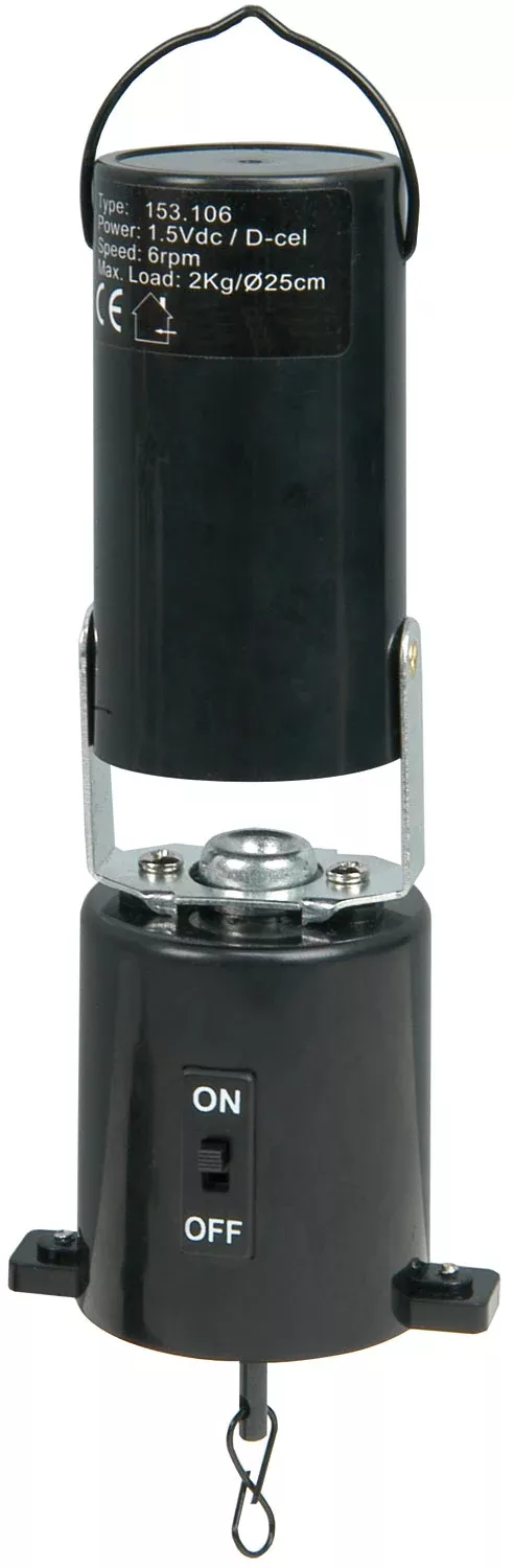 QTX Battery Powered Mirror Ball Motor – MBM-1