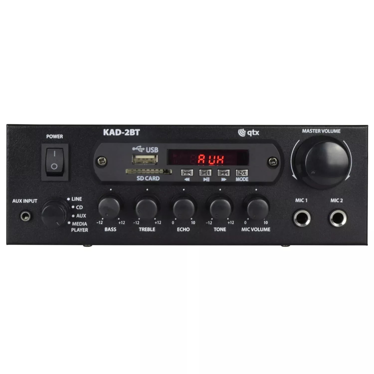 QTX Digital Stereo Amplifier with Bluetooth – KAD-2BT