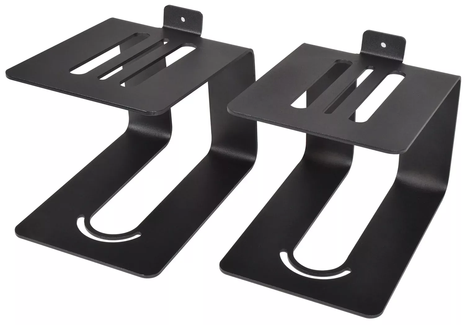 QTX Elevated Desktop Speaker Stands