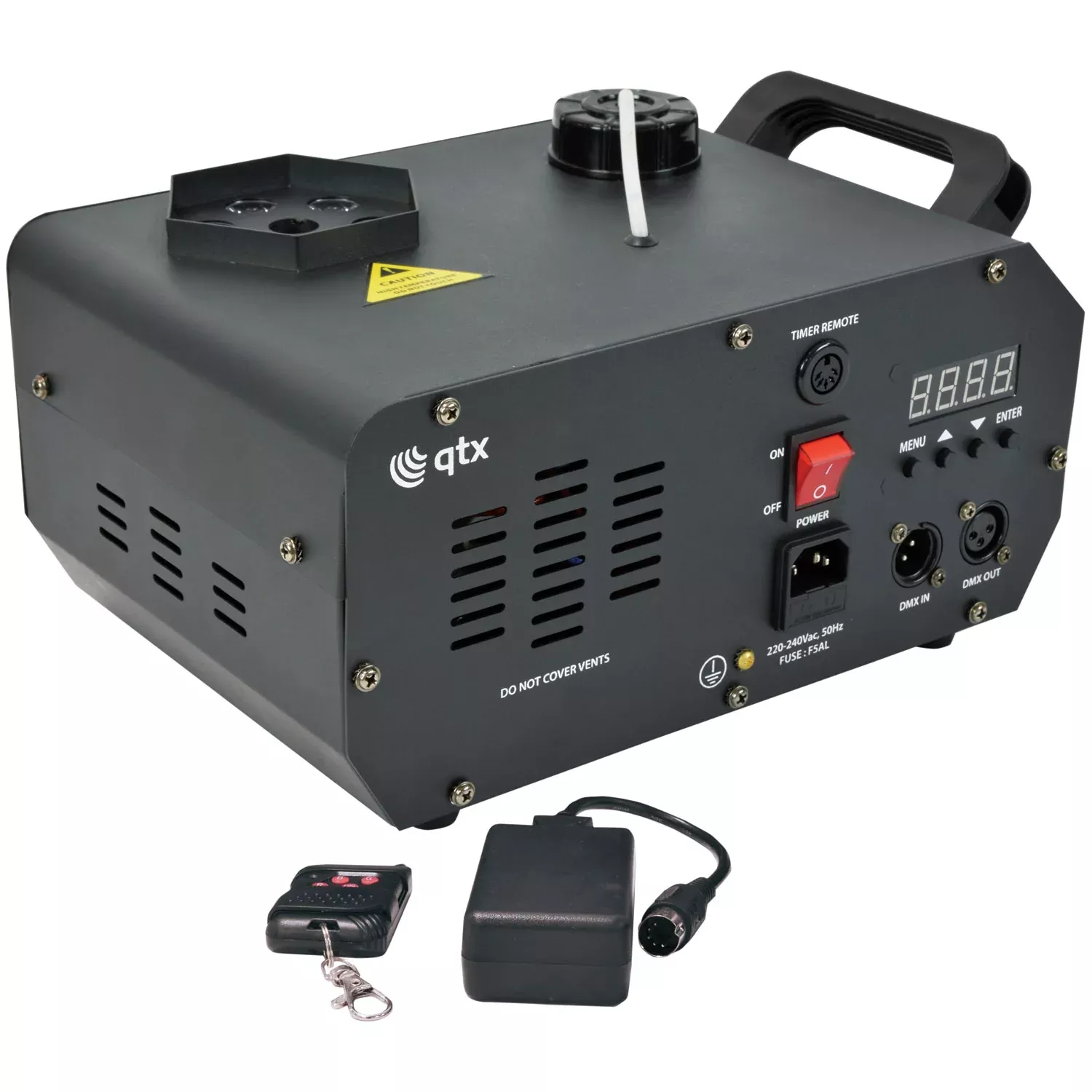 QTX FLARE-1000: Vertical LED Fog Machine 1000W