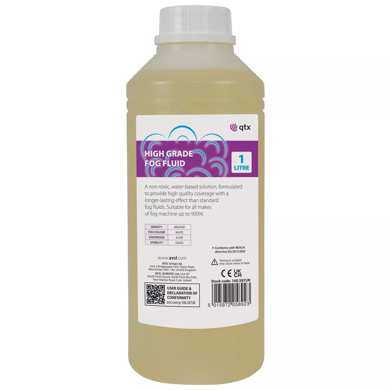 QTX High Grade Fog Fluid Orange