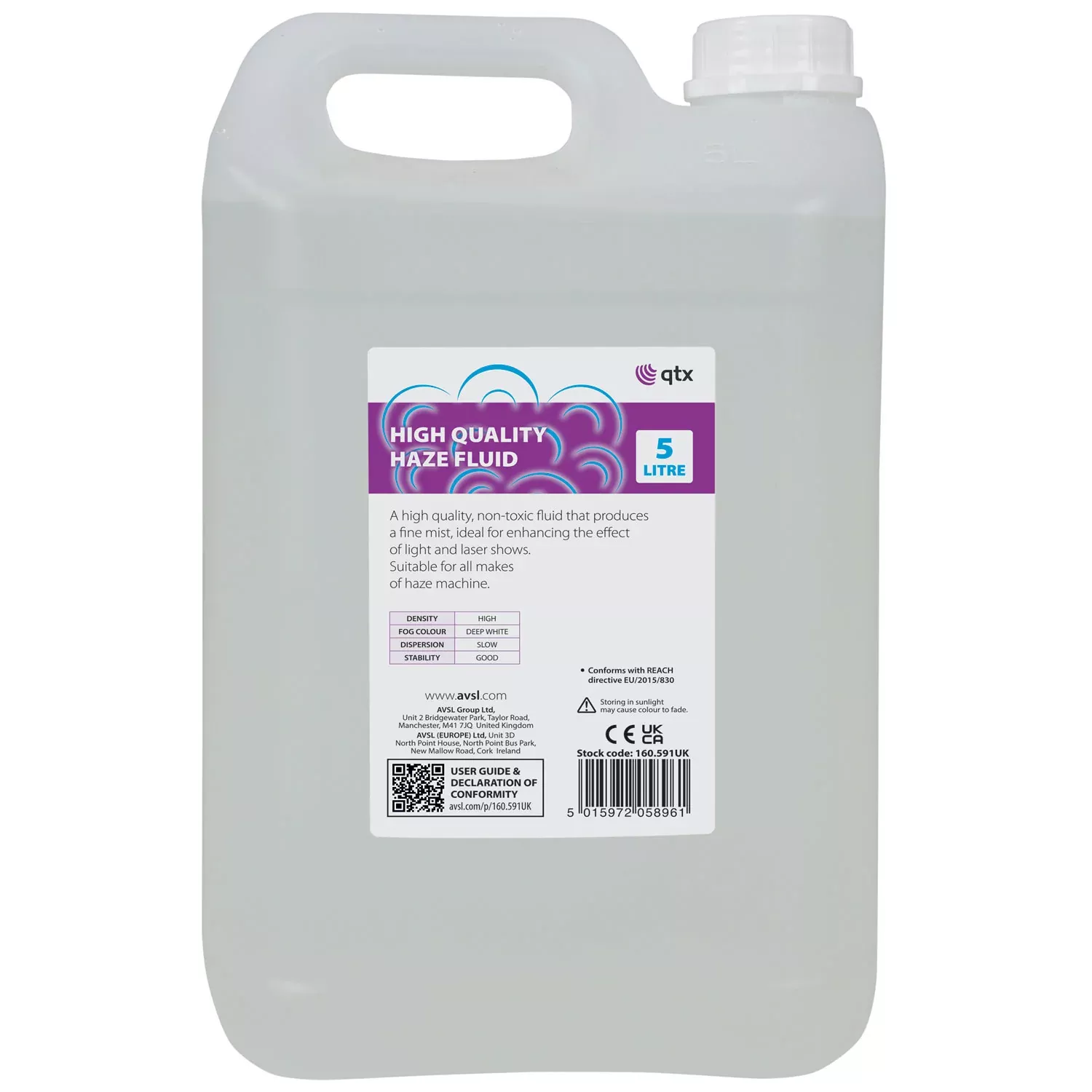 QTX High Quality Haze Fluid