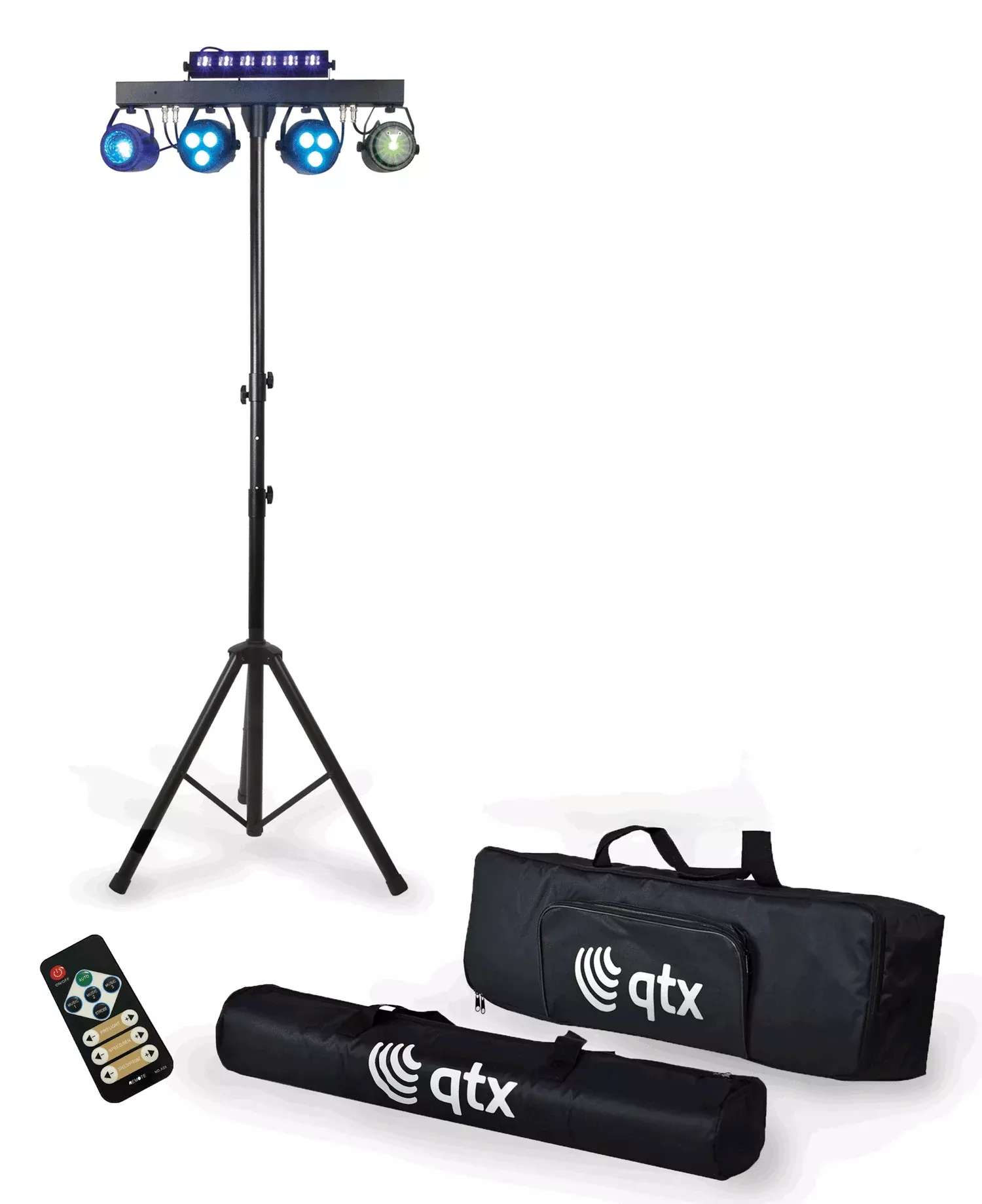 QTX Multi-Bar: LED Multi-Effects Bar with Tripod