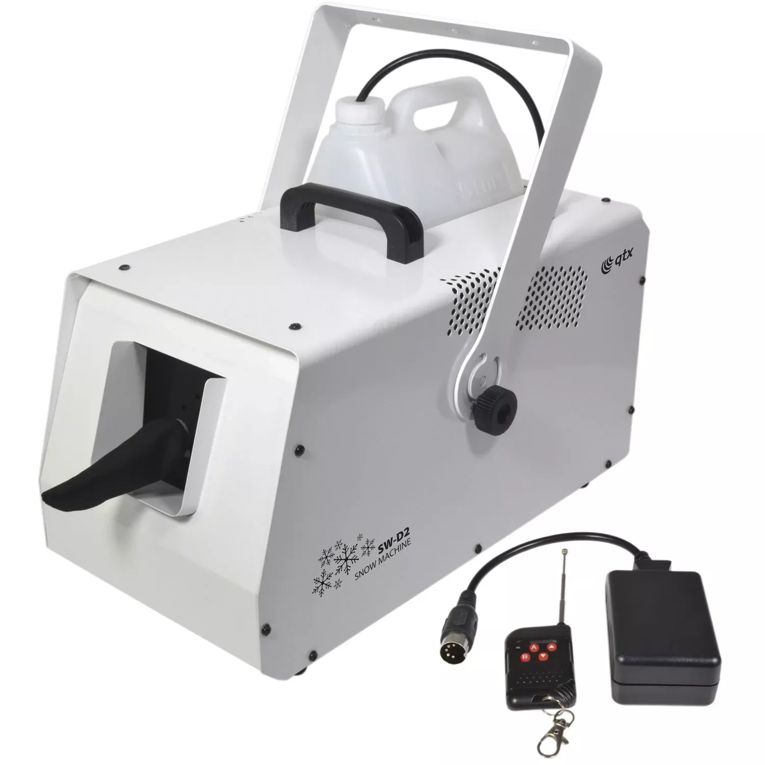 QTX SW-D2: Digital Snow Machine 1500W