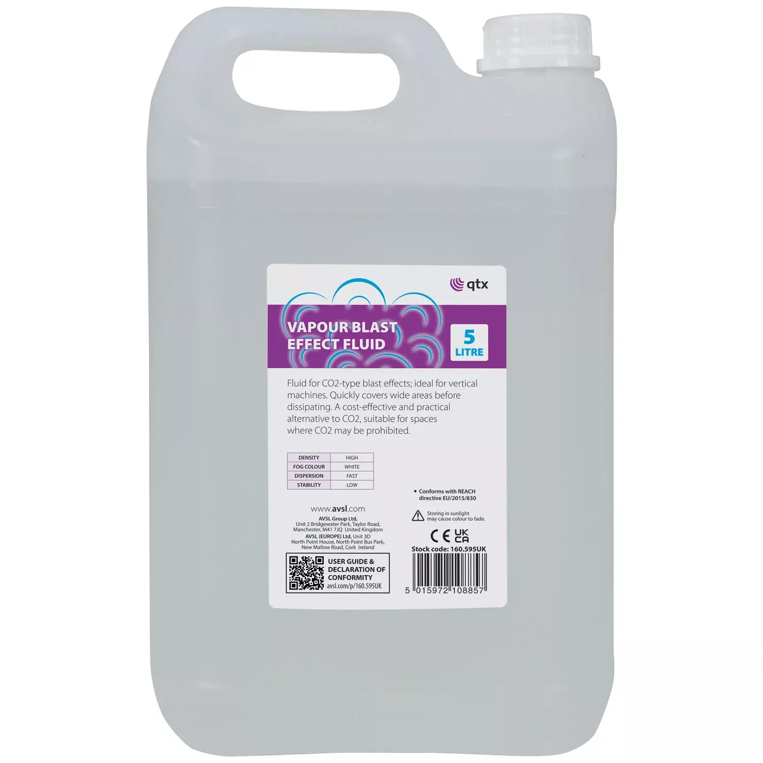QTX Vapour Blast Effect Fluid