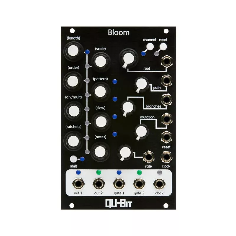 Qu-Bit Bloom - 32-step Infinitely Evolving Fractal Sequencer