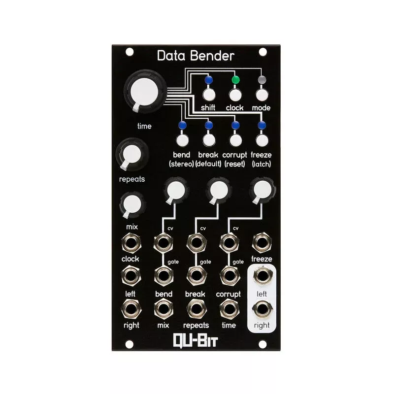 Qu-Bit Data Bender - Circuit Bent Digital Audio Buffer