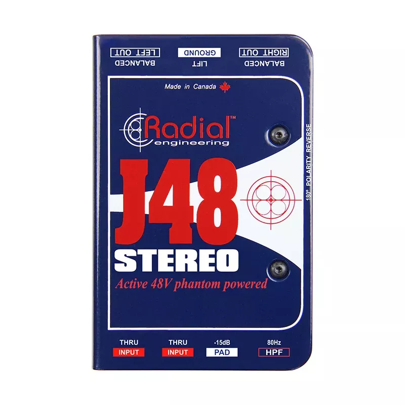 Radial Engineering J48 Premium Stereo Active DI
