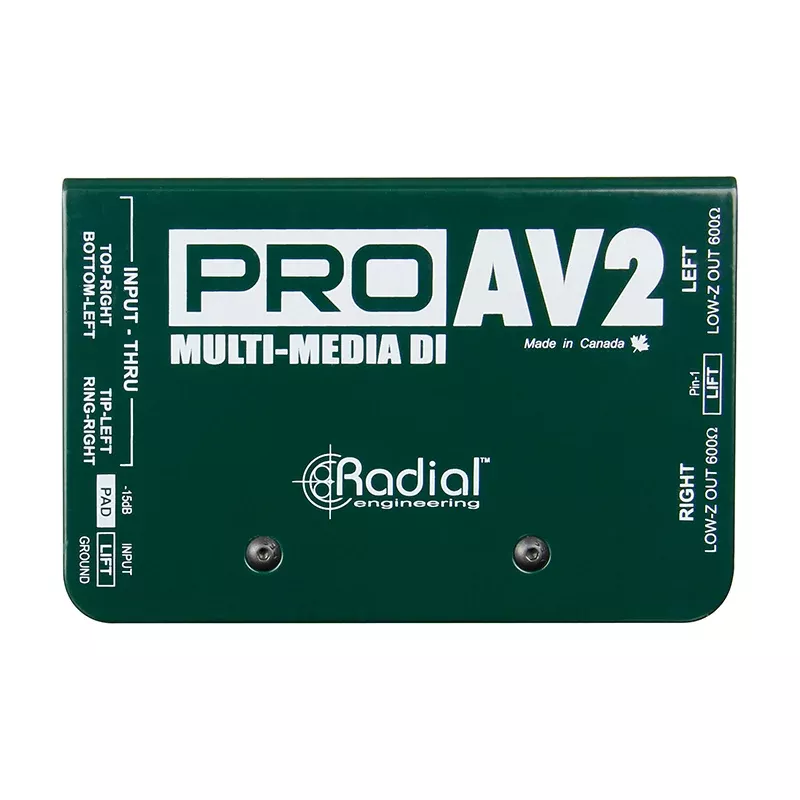 Radial Engineering ProAV2 Stereo Direct Box