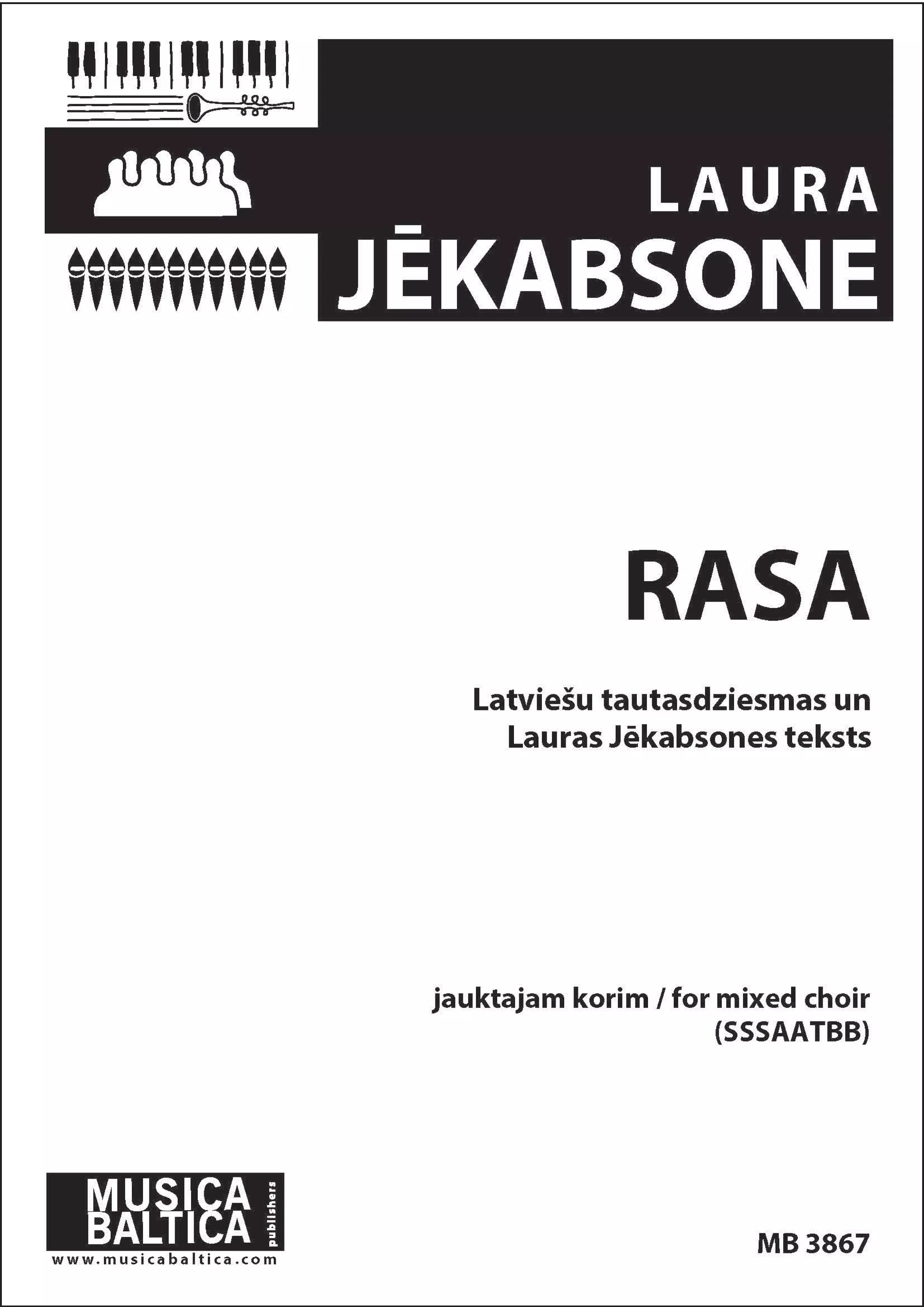 Rasa (Mixed Voices): Mixed Voices (SSSAATBB)