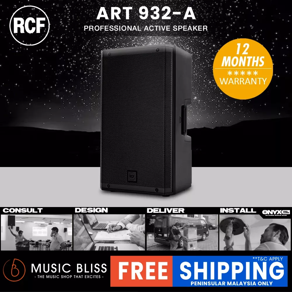 RCF ART 932-A 12" 2100W 2-Way Active Speaker
