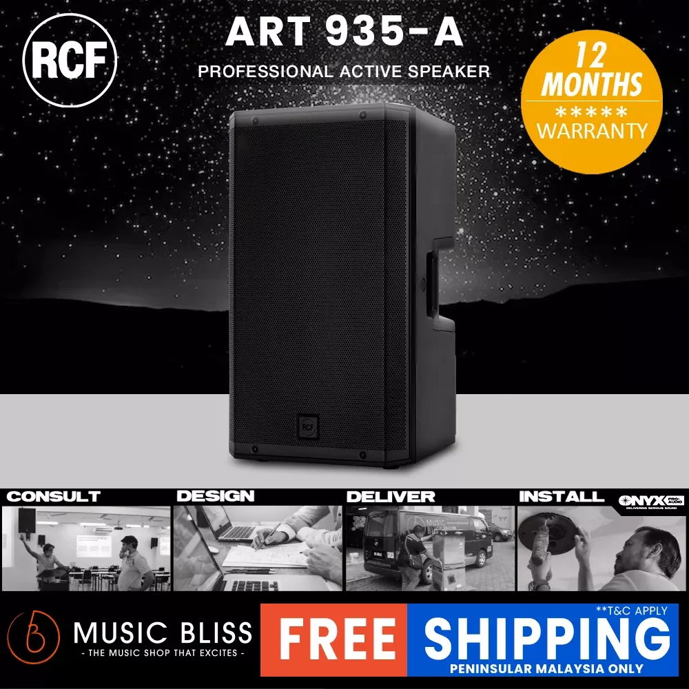RCF ART 935-A 15″ 2100W 2-Way Active Speaker