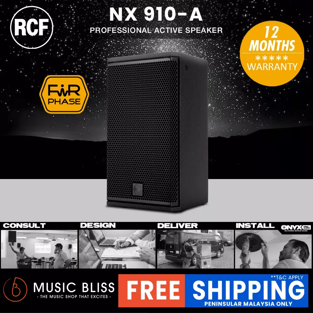 RCF NX 910-A 10'' 2-Way Active Speaker