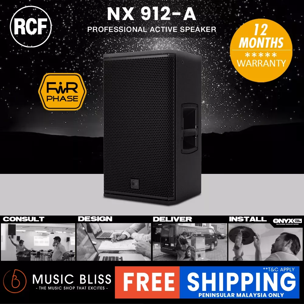 RCF NX 912-A 12” 2-Way Active Speaker
