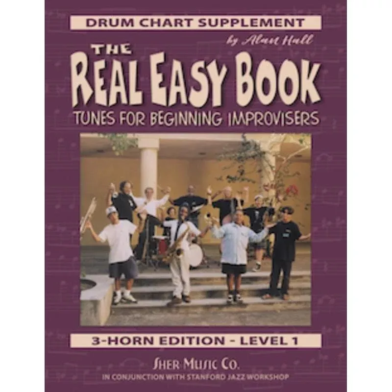 REAL EASY BOOK VOL 1 DRUM CHART SUPPLEMENT 3 HORN EDITION