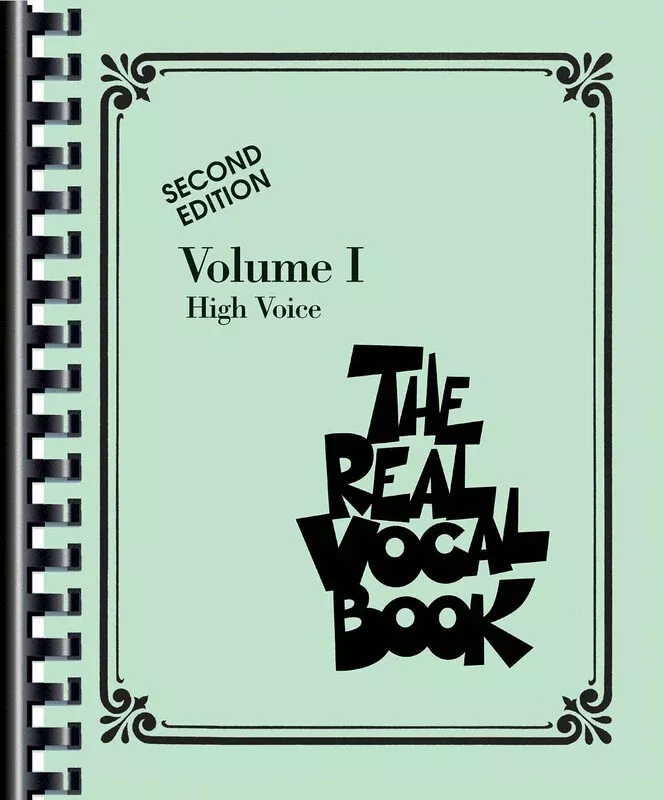 REAL VOCAL BOOK VOL 1 HIGH VOICE