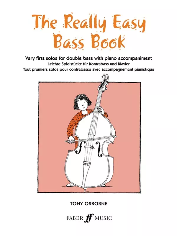 The Really Easy Bass Book: String Bass & Piano Book