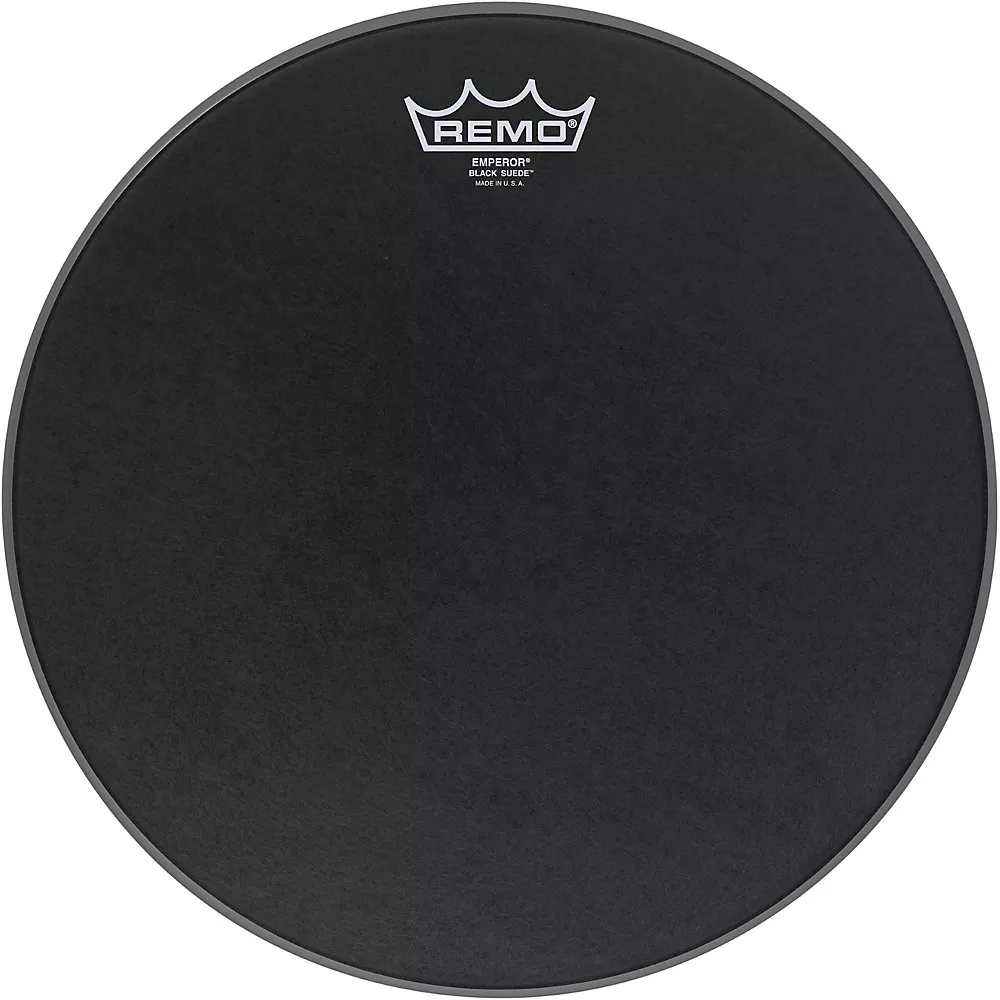 Remo Black Suede Emperor Batter Drum Head 13 in.