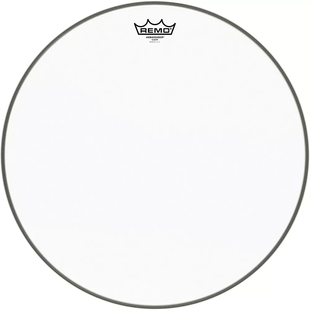 Remo Clear Ambassador Head 18 in.