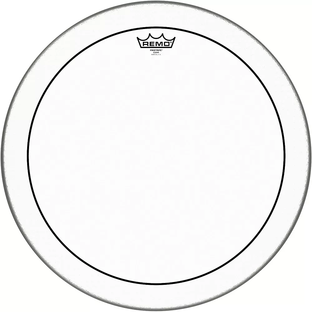Remo Clear Pinstripe Drum Head 20 in.