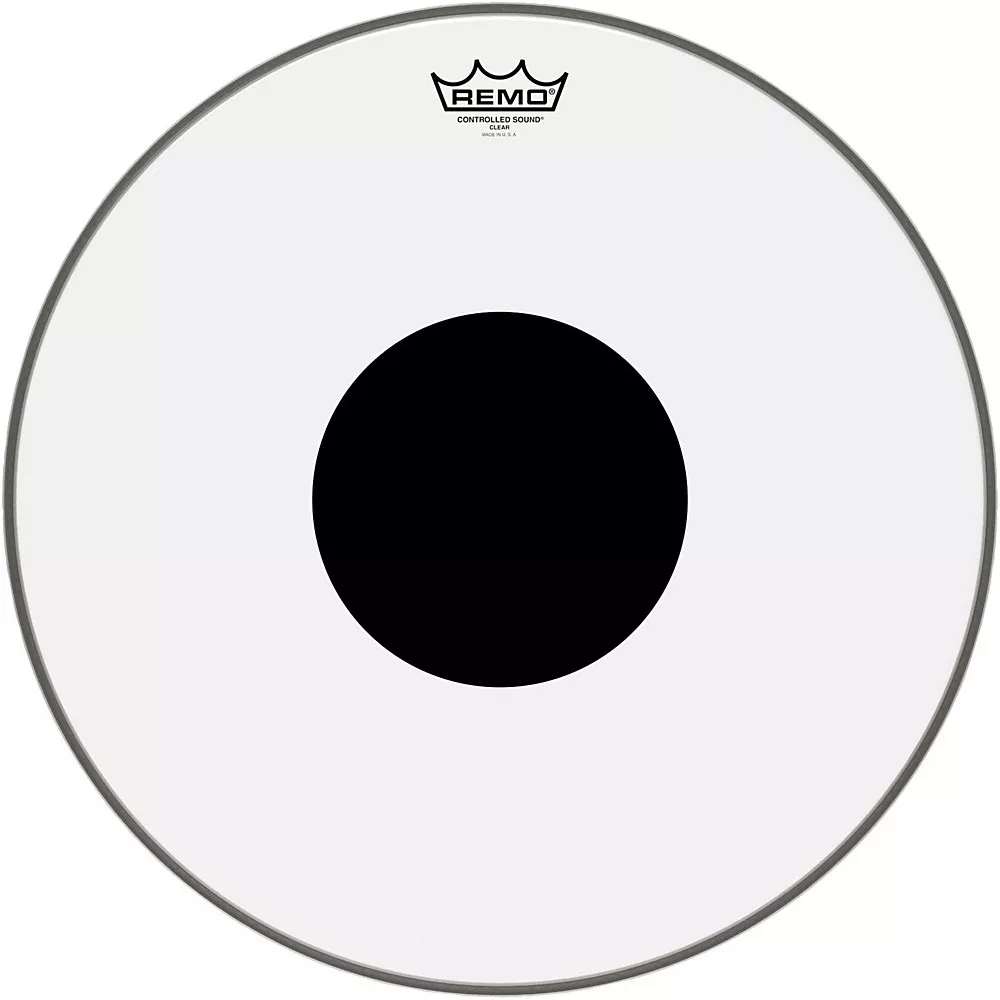 Remo Controlled Sound Black Dot Batter Head - 18 in.