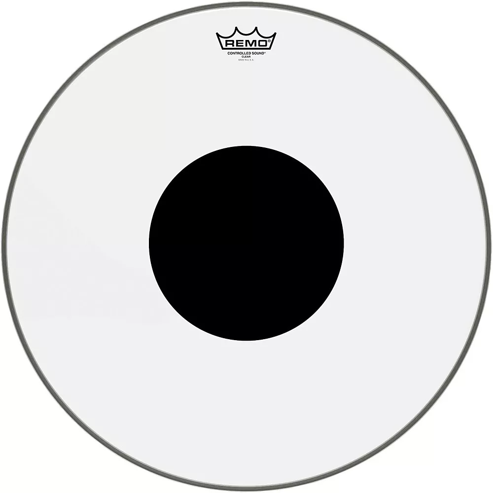 Remo Controlled Sound Black Dot Batter Head - 20 in.