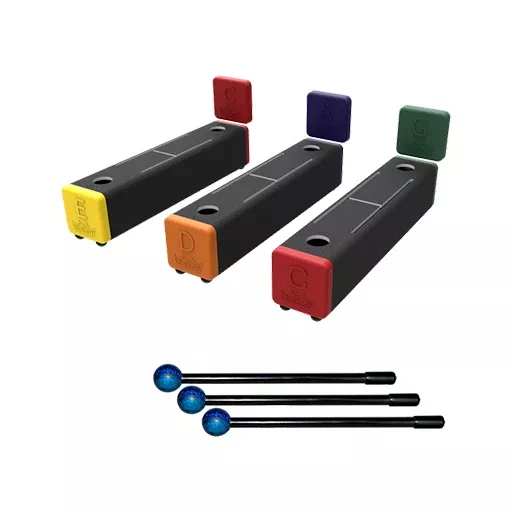 Remo HB-3229-70 Harmony Bars, Two Tones, Set of 3