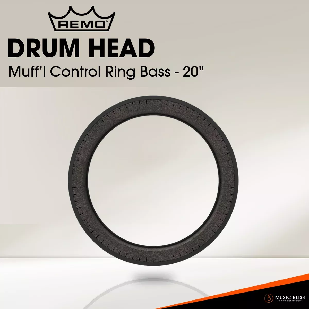 Remo Muff’l Control Ring Bass – 20″