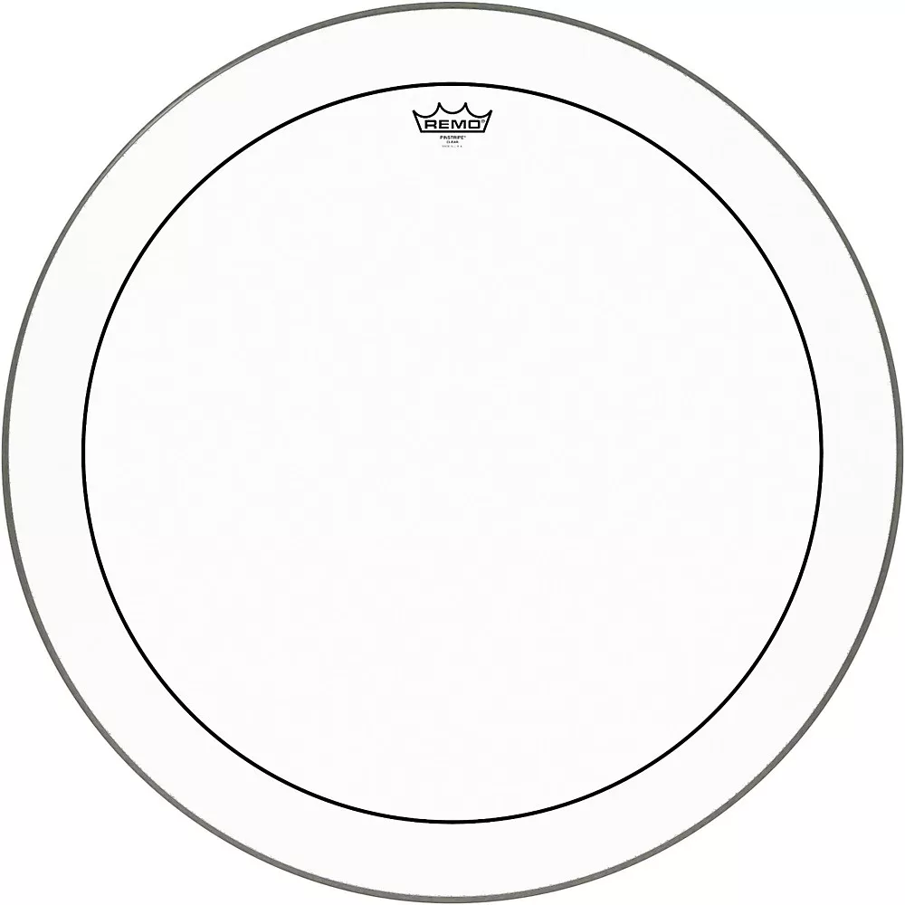 Remo Pinstripe Clear Bass Drum Head 28 in.