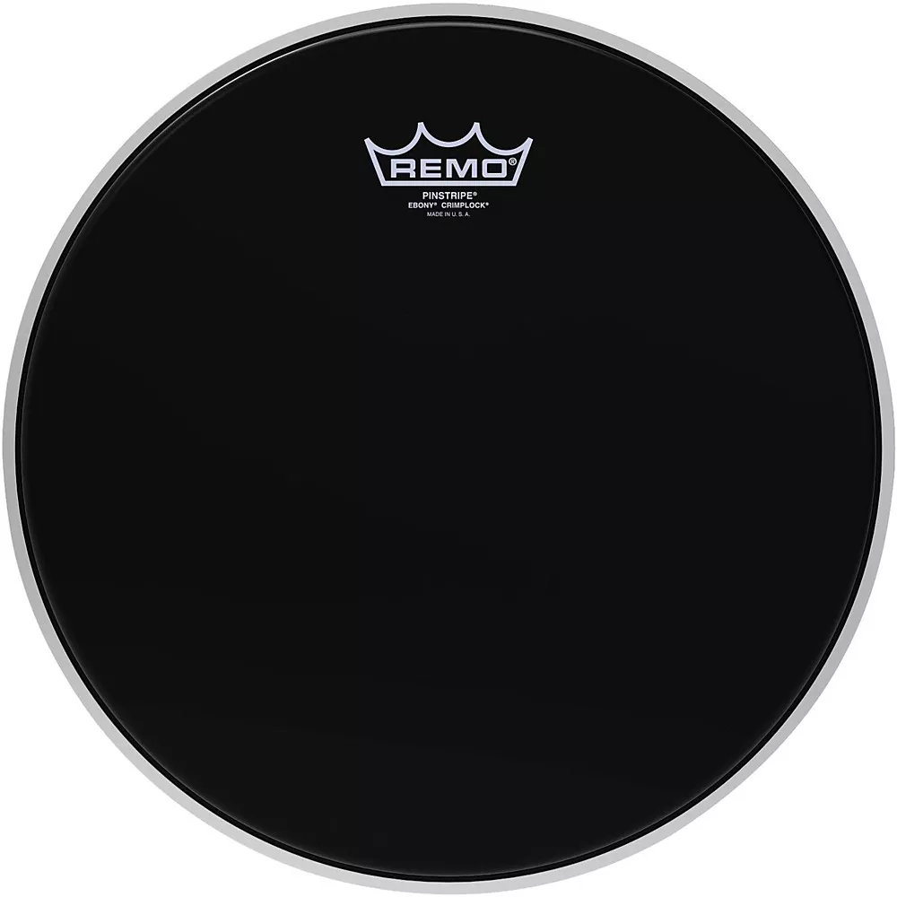 Remo Pinstripe Ebony Crimplock Drum Head 13 in.