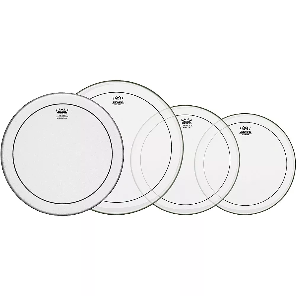 Remo Pinstripe Standard Drum Head Propack With 14" Coated Powerstroke 3 Head