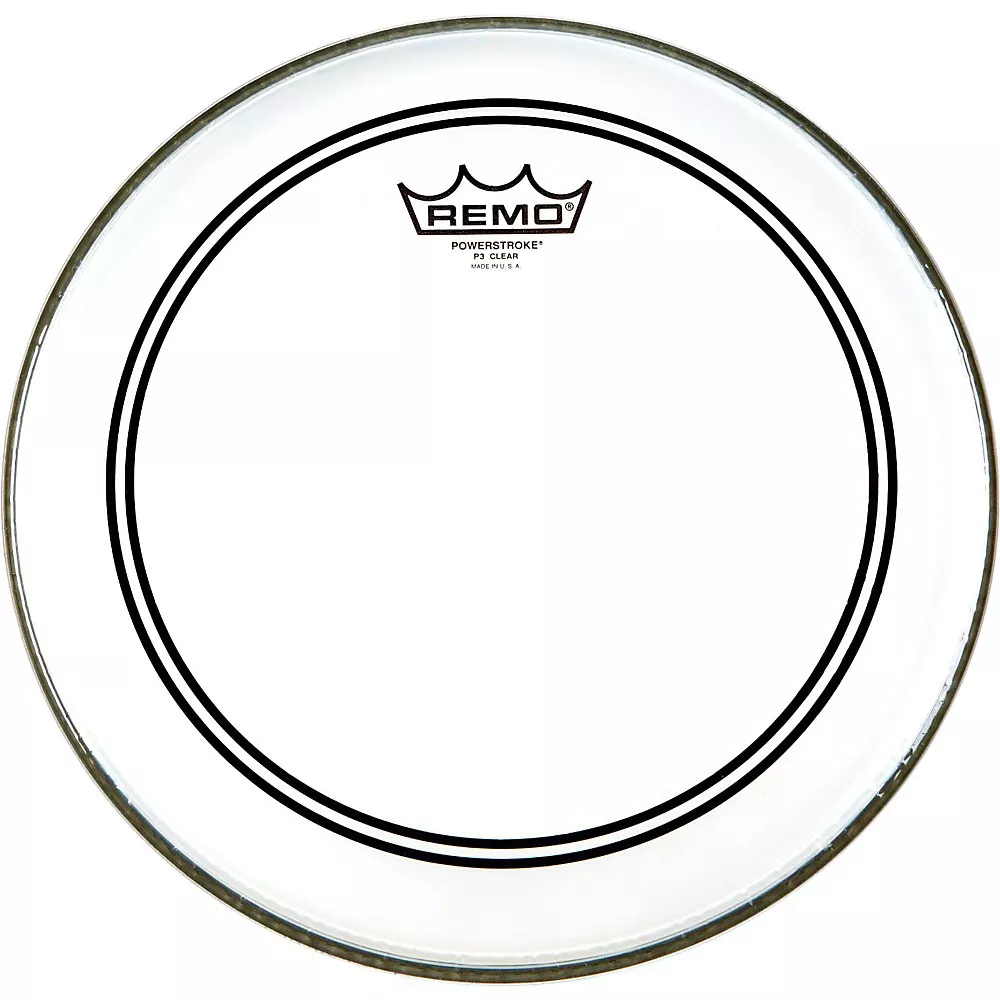 Remo Powerstroke 3 Clear Batter Drum Head 18 in.