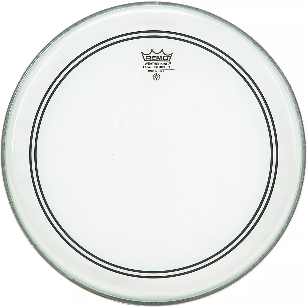 Remo Powerstroke 3 Clear with Dot Batter 14 in.