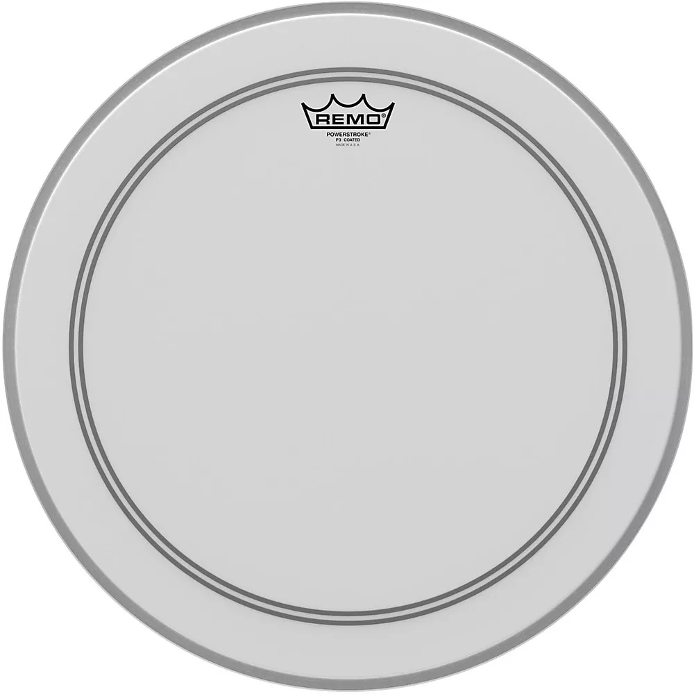 Remo Powerstroke 3 Coated Bass Drum Head 18 in.