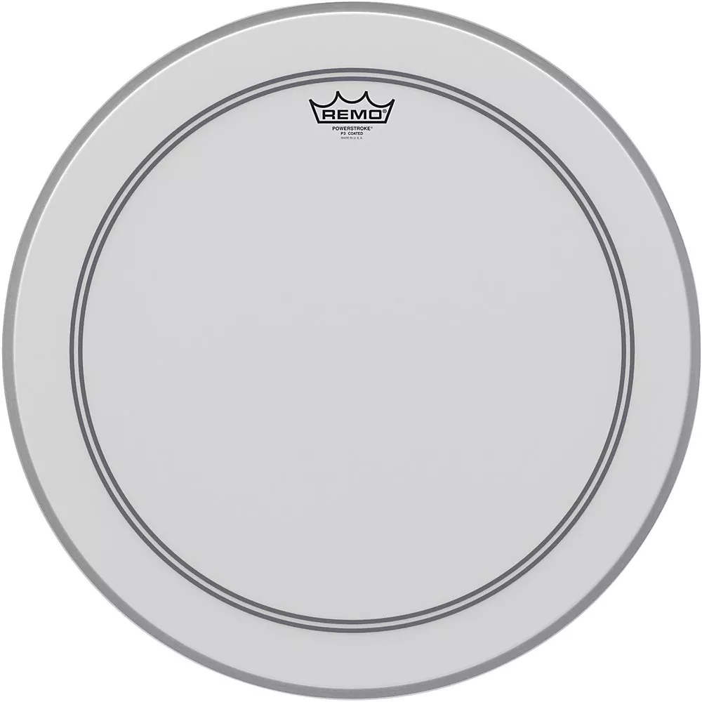 Remo Powerstroke 3 Coated Bass Drum Head 20 in.