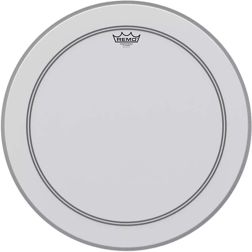Remo Powerstroke 3 Coated Bass Drum Head 22 in.