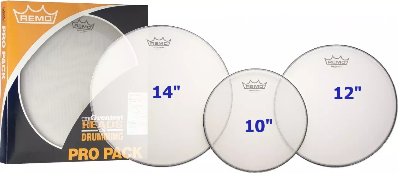 Remo PP-2252-SN Silentstroke Tom Pack 10/12/14
