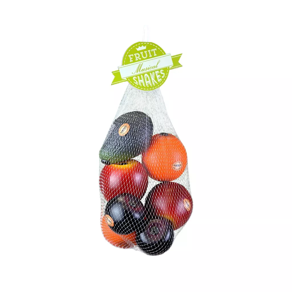 Remo SC-ASRT-07 Fruit Shakers, Assorted, 7-Piece Bag