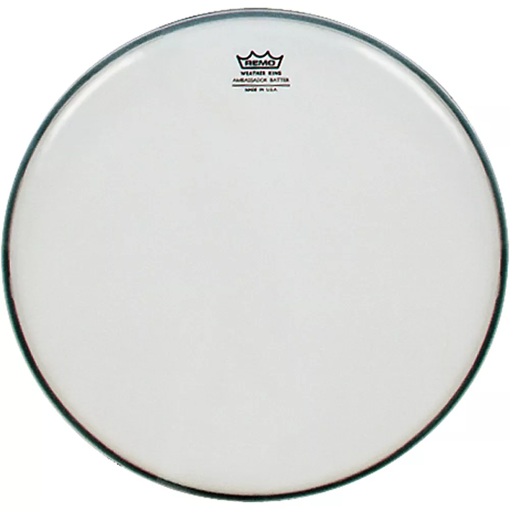 Remo Smooth White Ambassador Batter Drumhead 15 in.