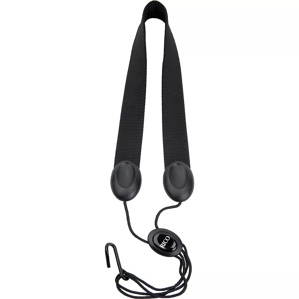 Rico Soprano/Alto Saxophone Neck Strap Black
