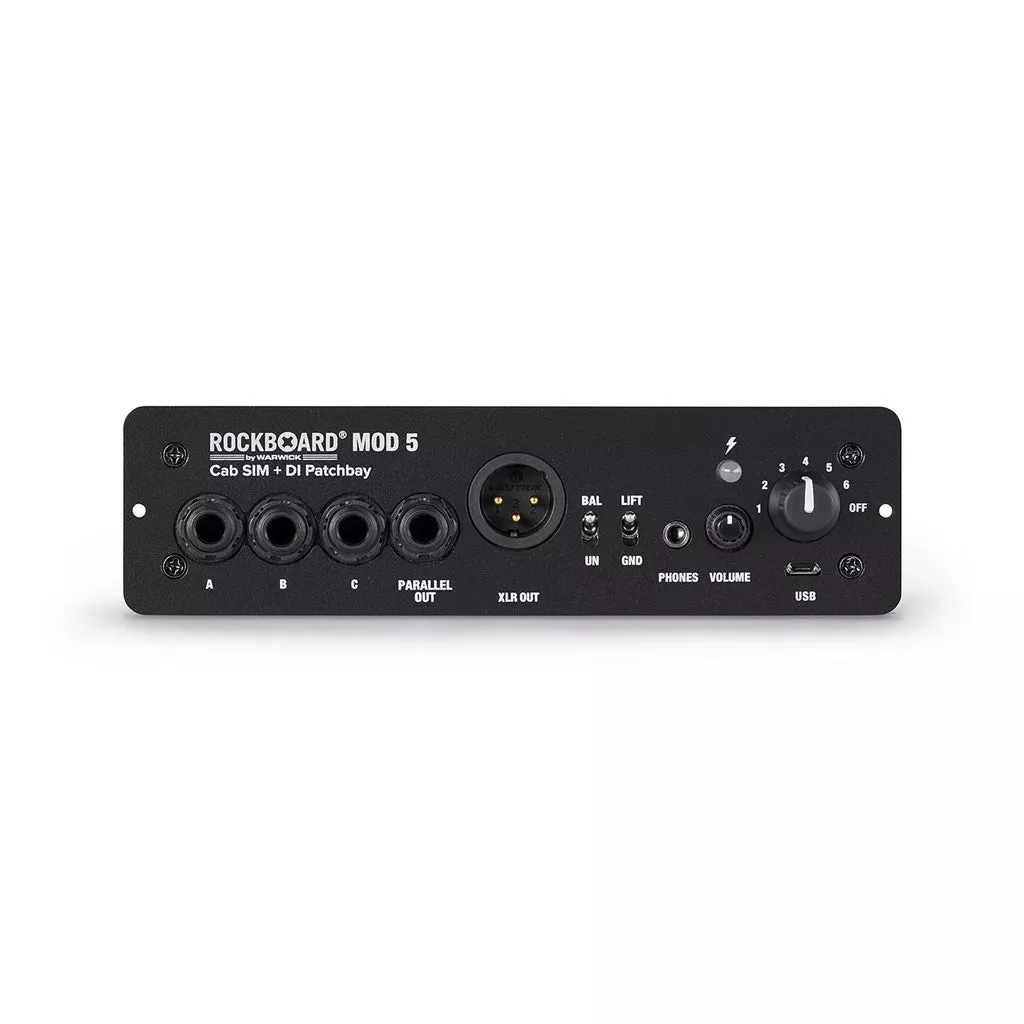 Rockboard by Warwick MOD 5 Patchbay w/ Cab Simulation and DI Patchbay