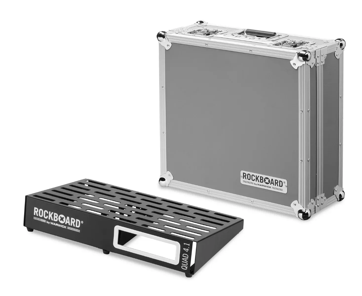 Rockboard Quad 4.1 Pedalboard With Flight Case