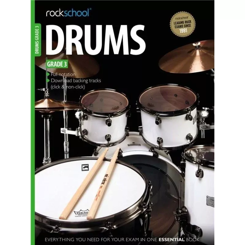 Rockschool Drums Grade 3 2012-2018