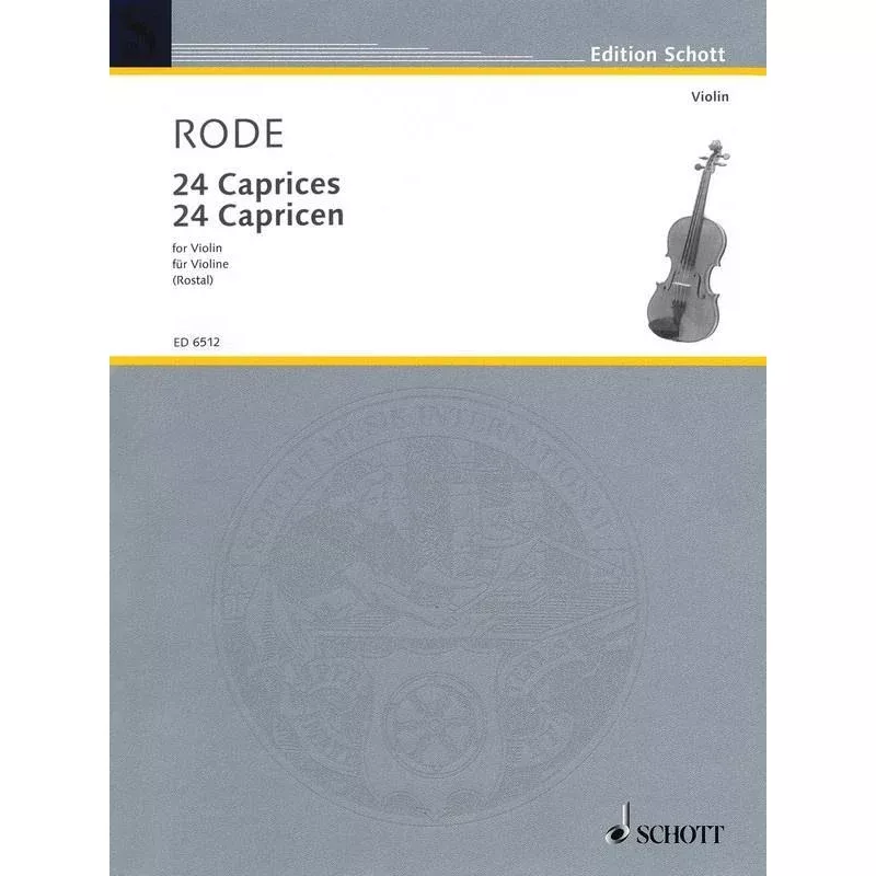 Rode - 24 Caprices for Violin